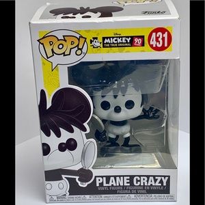 Disney ‘s Mickey Mouse Funko POP Plain Crazy #431